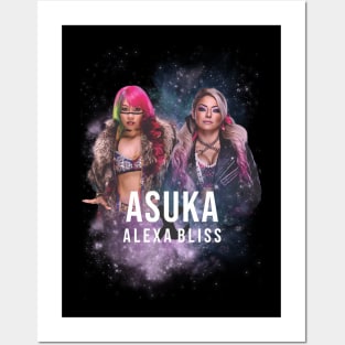 asuka x alexa Posters and Art